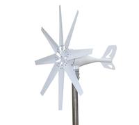 YIGECHENXIN 48V, 1000W 8 Blades Wind Turbine Generator, 12V/24V/48V Portable Wind Power Generator with MPPT Charge Controller for Home And Off-Grid Applications