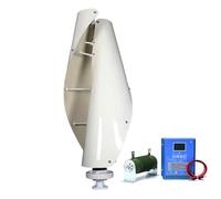 YIGECHENXIN 48V, Spiral Wind Turbine Generators,20000W 12V 24V 48V Free Energy Wind Turbine Generator Kit with MPPT Controller for Wind And Solar Power Generation