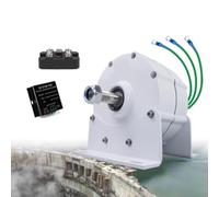 YIGECHENXIN 5000W Gearless Permanent Magnet Generator, Low RPM 600R/Min, Compact AC Alternator with Controller for Renewable Energy Applications And Off-Grid Systems,12V