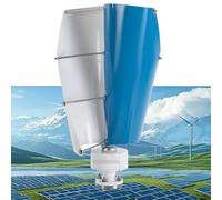 YIGECHENXIN 5000W Wind Turbine Generator Kit, 12V 24V 48V W/2 Blades Free Energy Three-Phase AC Permanent Magnet Generators for Outdoor Street Lighting in Courtyards(220V),24V