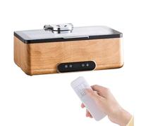 YIGECHENXIN 500W 220V High-end Electric Food Warmer With remote control 9L Temperature control Stainless Steel Hotel Buffet Server for Catering,Weddings