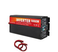 YIGECHENXIN ,60V to 220V,5000W Pure Sine Wavesolar Off-Grid Inverter 12V 24V 48V 60V DC To 110V 220V Car Power Inverter AC for Home, RV, Truck, Emergency with LCD Display