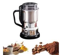 YIGECHENXIN Grain Mill Grinder, Electric Coffee Grinder with 304 Stainless Steel Blades And Brush 30 Second Speed Powder Consistent And Uniform Grinding