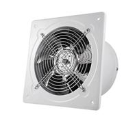 YIGECHENXIN High Speed 7-Blade Home Office Exhaust Fan 2800RPM 4 Inch Low Decibel Small Toilet Bathroom Ventilation Fan Safety And Energy Saving for Factory, Garage,110V,4 inch