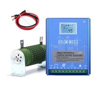 YIGECHENXIN MPPT Wind Solar Hybrid Charge Controller 5000W 12V 24V 48V Solar Panels Charge Regulator with Dump Load LCD Display for Wind Turbine Windmill Charging Battery,12v