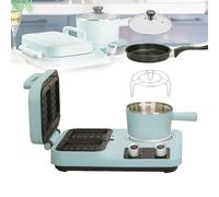 YIGECHENXIN Multifunctional Breakfast Machine, 800W Breakfast Egg Sandwich Maker for Home Compact And Easy To Store And Omelettes for Home Use