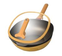 YIGECHENXIN Multifunctional Induction Cooker Flat-Bottomed Square Pot Large Capacity 32Cm Home Use Non-Stick Cookware High Temperature Resistance Essential for Everyday Cooking