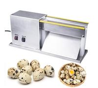 YIGECHENXIN Portable Electric Fresh Quail Eggs Peeler Machine 28W Low Noise Commercial Egg Shelling Tool 36X9x16.5Cm for Home Use Canteen And Hotel