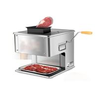 YIGECHENXIN Small Stainless Steel Electric Automatic Meat Slicer