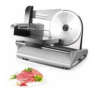 YIGECHENXIN stainless steel Household hot pot meat slicer 220V Upgraded Electric Vegetable delicatessen slicer The blade is sharp detachable for carrot slices,sliced meat,Sliced Potatoes