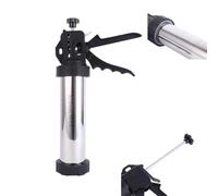 YIGECHENXIN Stainless Steel Sausage Making Tool, Sausage Enema Hand Tool Stuffer with 4 Nozzles for Home Or Commercial Use