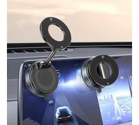 Yighlima 2025 Upgraded Vacuum Magnetic Car Phone Holder 360° Adjustable Ultra Suction Cup Phone Mount for MagSafe Cell Phone Holders for Your Car/Gym/Mirror Mount for iPhone & Android