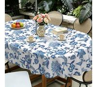 Yighty Outdoor Tablecloth with Umbrella Hole 60x84inch