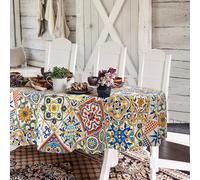 Yighty Oval Boho Tablecloth 60x84 inches