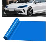 YiGia YiGia Tail Light Tint 30cm X 30cm Self Adhesive Taillight Tint for Car Fog Light Rear Lamp Tail Light Car Sticker UV Protection Film Blue