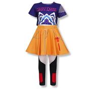 Yigoo Demon Hunter Costume Children, Kpop Mira Rumi Zoey Cosplay Outfit Girls, Huntr/x Anime Hunter Pop Singer Idol Stage Uniform Fancy Dress for Carnival Halloween Party 150