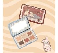 YIGU DIGU - GUGU Postcard 6-Color Eyeshadow Palette - 2 Types 01# Gilded Brown - 6.5g