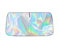 YIGY Car Windscreen Sun Shade for Hyundai Tucson/Tucson N Line/Tucson PHEV/Santa Fe 2023-, Anti-UV Sunscreen Protector Window Cover, Foldable, Sun Visor Protection,D 145 * 80cm-2