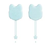 YIGZYCN 1 Double-Sided Pet Grooming Glove Silicone Brush for Bathing, Deshedding & Massaging Dogs & Cats, Easy Pet Hair Removal Mitt with Massage Function Easy to Rinse