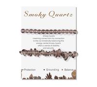 YIGZYCN 1 Set Unique Natural Agate Beaded Adjustable Closure Wristband for Everyday Wear or Special Occasion Gift Agate Wristband