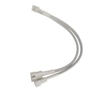 YIGZYCN 1 To 2 Fan Splitter Adapter Compatibles 4Pin PC Fans Features Overcurrent Protections Durability And High Capacity High Efficiency Fan Adapter