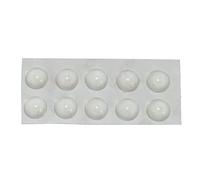 YIGZYCN 10 PCS Adhesive Silicone Furniture Pads Keyboard Foot Pads Cabinet Bumpers Rubber Damper Buffer Protector Invisible Keyboard Pad
