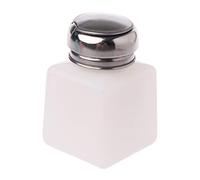 YIGZYCN 100ml Dispenser Anti-Static Push Down Bottle Lockable Square Bottle Multipurpose Bottle Blue/White