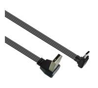 YIGZYCN 10cm-1m USB To USB C Power Wire Charging Cord 480Mbps Data Transfer Cable 10W Fast Charging For Tablets Black C Cable