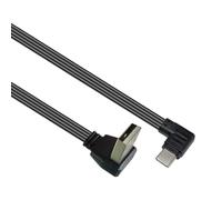 YIGZYCN 10cm-1m USB To USB C Power Wire Charging Cord 480Mbps Data Transfer Cable 10W Fast Charging For Tablets Black C Cable