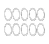 YIGZYCN 10Pcs 1mm Thicknesses Steel Bicycles Pedals Pad Replacement Set For Mountain Bikes 20mmx15mm Pedal Washers Set Pedal Gasket