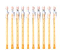 YIGZYCN 10Pcs Not Sharpening Multiple Point Stacking Pencils for Writing Stackable Push Pencil Assortment with Eraser Not Sharpening Stackable