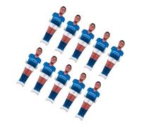 YIGZYCN 10Pcs Table Soccer Figures Foosball Replacement Players Small Player Table Football Replacement Part Enduring Hard Foosball Man