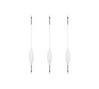 YIGZYCN 12/15 / 20/30 / 40g Fishing Float Bombard Shape Upward Bobber Acrylic Floating Buoyancy Bobbers for Long Casting 3pcs Long Cast Fishing Weights Lake