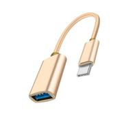 YIGZYCN 12cm USB To USB 5Pin/Type C Cable On The Go Adapter Cord For Tablets Phones With 480Mbps Fast Speed Data Transmission