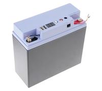YIGZYCN 12V 17A Battery Organizers Storage Box Storage Container Case Holder With 2 USB Output LCD Display Battery Case Battery Accessories