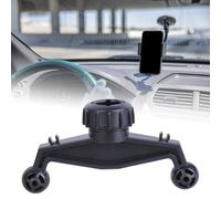 YIGZYCN 17mm Ball Head Base Ball Mount Adapter Phone Holder Extension For Car Dashboard Phone Tablet Holder & Double Socket Stand