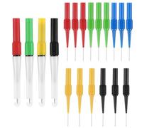 YIGZYCN 19Pcs High Precisions Multimeter Testing Leads Set for Car Sensors and Electronic Component Repair Multimeter Back Probe Permanent Accessories