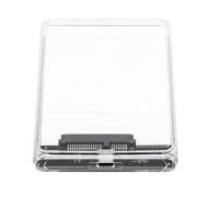YIGZYCN 2.5inch To USB3.0 Tool Frees Externals Hard Drive Enclosure Optimized For SSD Support UASP SATA3.0 Plastic Case Hard Drive Case