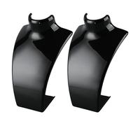 YIGZYCN 2 Pieces Recyclable Necklace Display Stands Sustainable Materials Ideal for Home Sturdy Necklace Display Stands