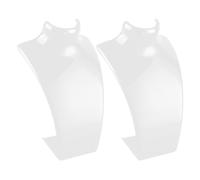YIGZYCN 2 Pieces Recyclable Necklace Display Stands Sustainable Materials Ideal for Home Sturdy Necklace Display Stands