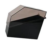 YIGZYCN 2PCS Coffee Filter Holder Storage Container PVC Texture Kitchen Organizers Keeps Neat And Easily Accessible Coffee Filter Holder Storage Box