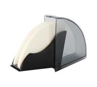 YIGZYCN 2PCS Coffee Filter Holder Storage Container PVC Texture Kitchen Organizers Keeps Neat And Easily Accessible Coffee Filter Holder Storage Box