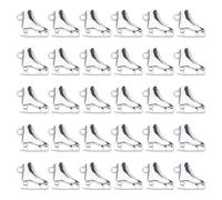 [YIGZYCN] 30PCS Retro Style Ice Skating Pendant Handmade Jewelry Keychain Decoration Ice Skating Charm Pendant