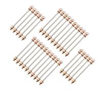 YIGZYCN 30Pieces Multipurpose Metal Rod Pendants Jewelry Making Supply Metal Stick Charm For Artistic Earrings Necklaces