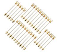 YIGZYCN 30Pieces Multipurpose Metal Rod Pendants Jewelry Making Supply Metal Stick Charm For Artistic Earrings Necklaces