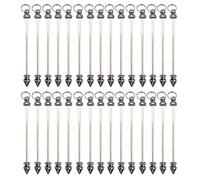 YIGZYCN 30Pieces Multipurpose Metal Rod Pendants Jewelry Making Supply Metal Stick Charm For Artistic Earrings Necklaces