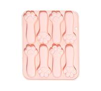 YIGZYCN 3D Bakeware Cat Paw Silicone Mold for Baking 8pcs Cake Fondant Mold Multifunction Cat Claw Biscuit Mold Celebration