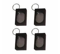 YIGZYCN 4Pieces Professional Dog Clickers with Effective Training Techniques for Fast Obedience Easy to Carry Training Tool Square Clickers Pet Trainer