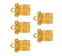 [YIGZYCN] 5 Delicate Bow Knot Necklace Pendant Bow Knot Jewelry Survey Pack Research Research Research Results for Jewelry Designs and Accessories