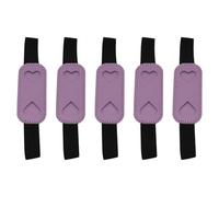 YIGZYCN 5Pcs Leather Pencil Case with Adjustable Elastic Bands Notebook Pencil Sleeve Pen Pouches for Hardcover Journal Folder Pen Strap Set